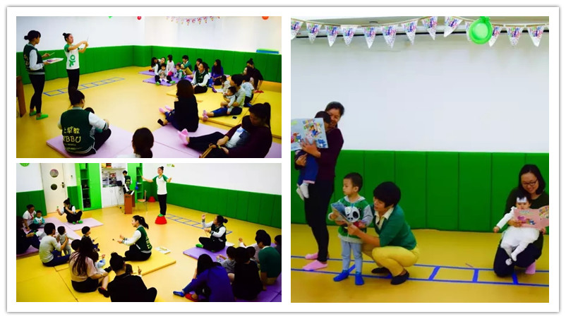 BBunion国际早教惠东中心活动花絮：音乐生日会