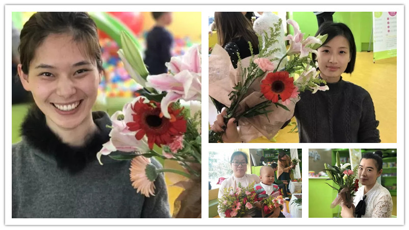 BBunion国际早教丹阳中心活动花絮：献给妈妈的爱