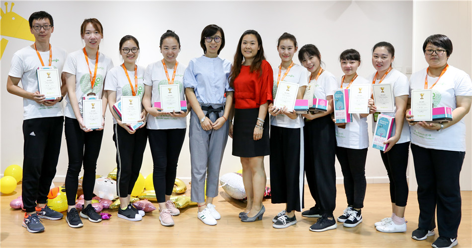 BBunion国际早教第96期指导师培训圆满结业 BBunion国际早教第96期指导师培训圆满结业